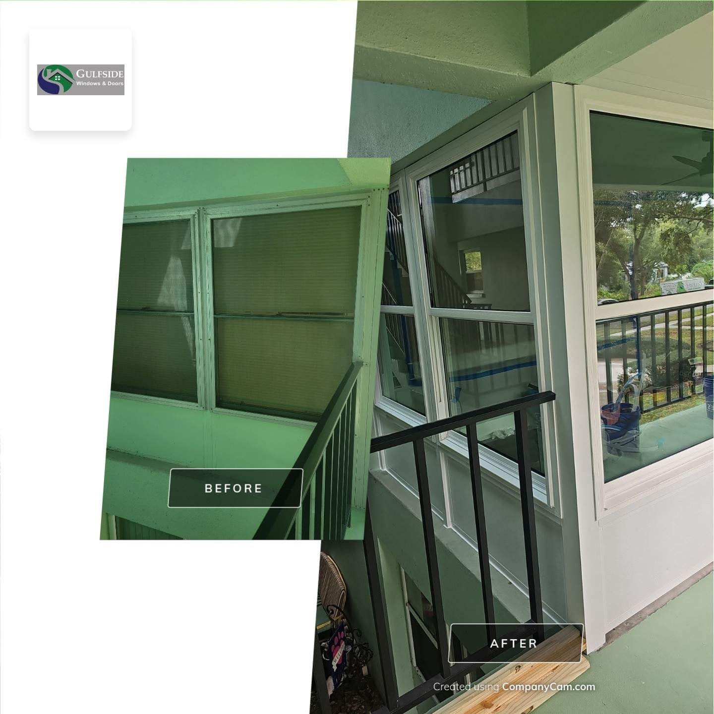 Balcony Impact Window Upgrade